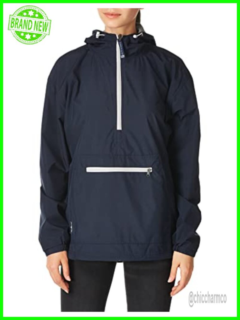 Women's Chatham Anorak Windbreaker Water Resistant Lightweight Jacket